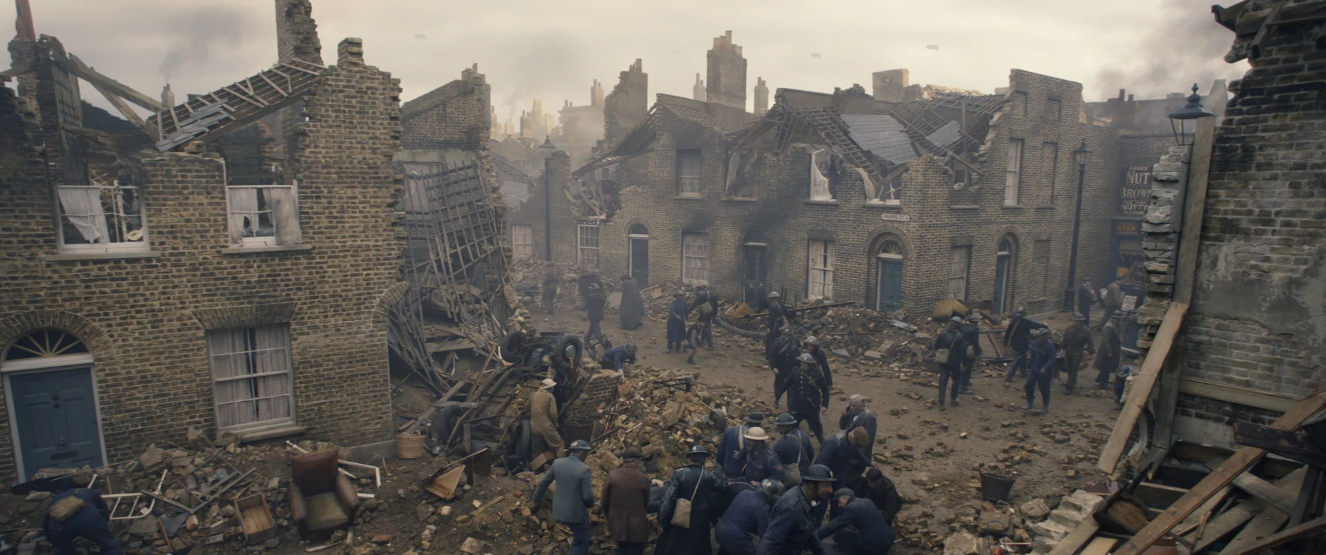 blitz film raynault visual effects world war london destruction