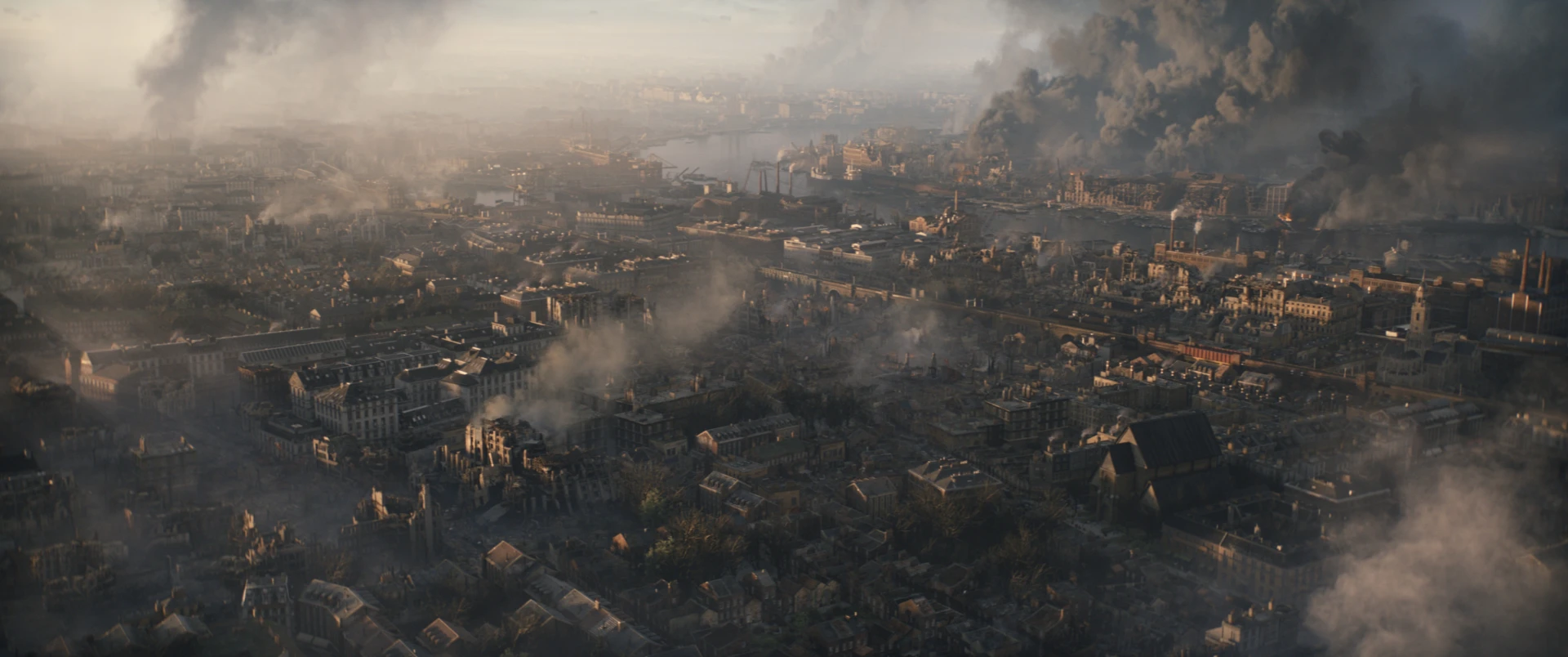 blitz film raynault visual effects world war london destruction