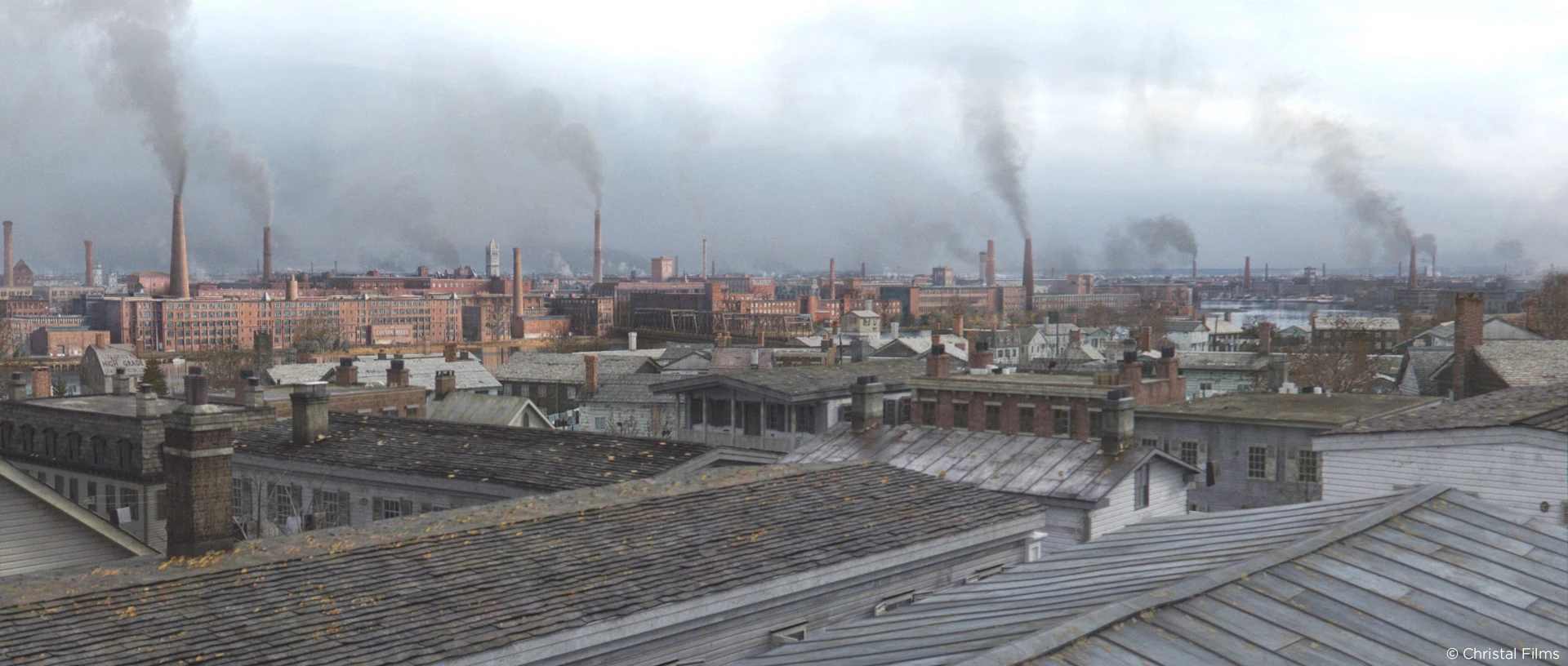 Louis Cyr city view from Raynault vfx